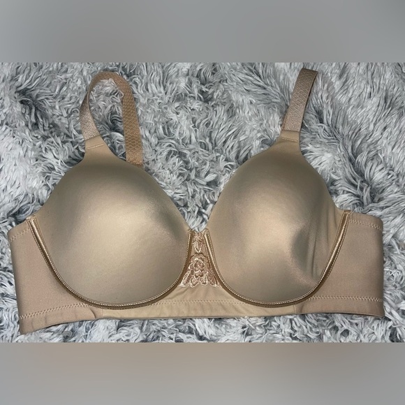 Vanity Fair Beauty Back Full-Figure Back Smoothing Wireless Bra - 71380 size 38C - Picture 1 of 4